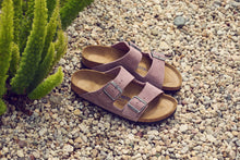 Load image into Gallery viewer, Arizona Soft Footbed Faded Purple Suede