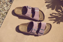 Load image into Gallery viewer, Arizona Soft Footbed Faded Purple Suede
