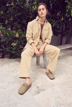 Load image into Gallery viewer, Boston Braided Taupe Suede