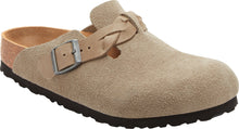 Load image into Gallery viewer, Boston Braided Taupe Suede