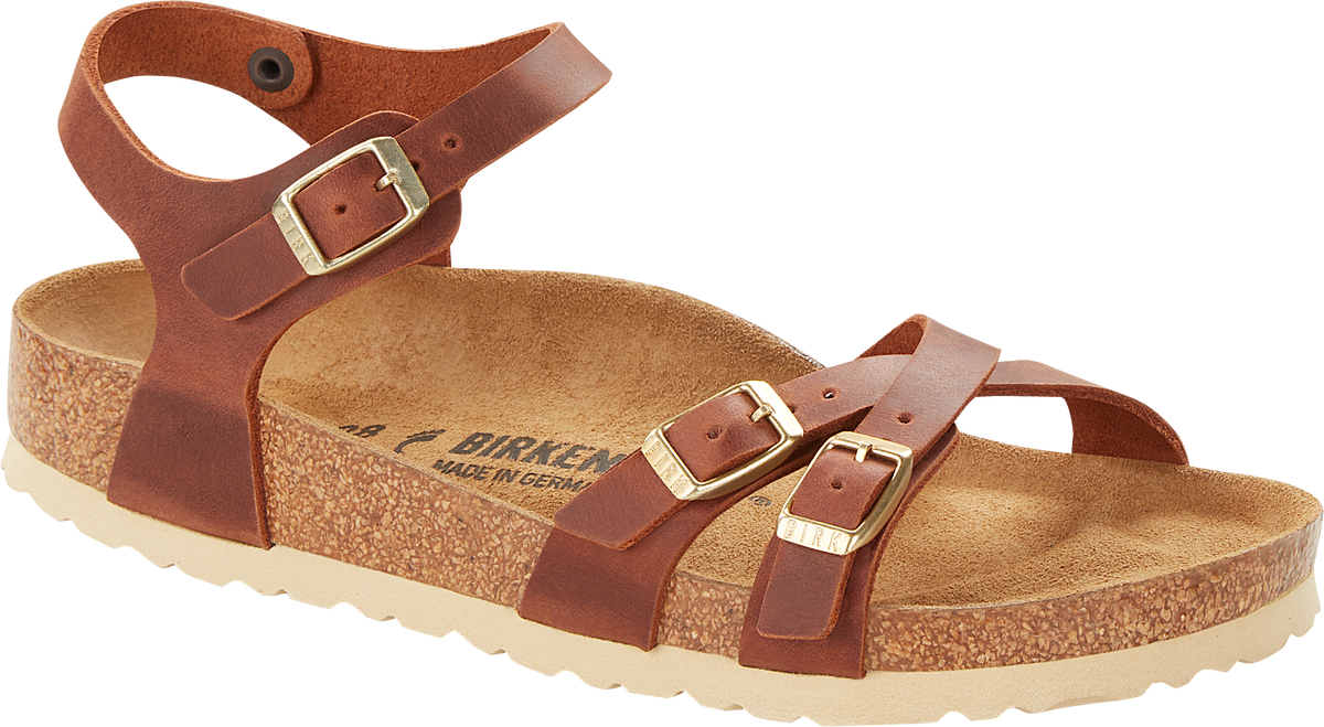 birkenstock yara oiled leather tobacco sandal The soft footbed has an integrated latex foam cushion that offers excellent comfort from day one Amazon Birkenstock Birkenstock Yara Oiled