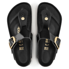 Load image into Gallery viewer, Gizeh Big Buckle High Shine Black Leather