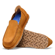 Load image into Gallery viewer, Utti Deep Blue Footbed Mink Suede