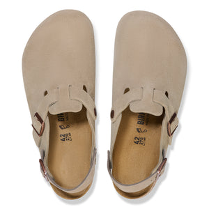 Tokio Men's Taupe Suede