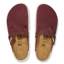 Load image into Gallery viewer, Boston Chunky Berry Crush Suede Leather