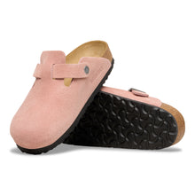 Load image into Gallery viewer, Boston Pink Clay Suede