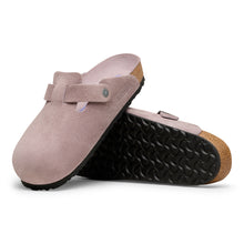 Load image into Gallery viewer, Boston Soft Footbed Faded Purple Suede