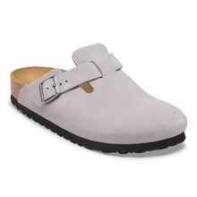 Load image into Gallery viewer, Boston Lavender Sky Suede Leather