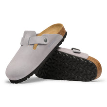 Load image into Gallery viewer, Boston Lavender Sky Suede Leather