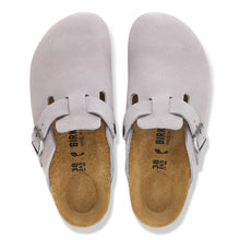 Load image into Gallery viewer, Boston Lavender Sky Suede Leather
