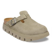 Load image into Gallery viewer, Boston Chunky Taupe Suede Leather