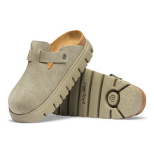 Load image into Gallery viewer, Boston Chunky Taupe Suede Leather