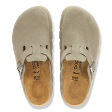 Load image into Gallery viewer, Boston Chunky Taupe Suede Leather