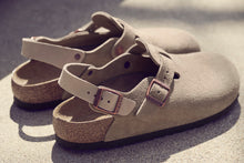Load image into Gallery viewer, Tokio Women&#39;s Taupe Suede