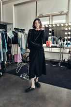 Load image into Gallery viewer, Boston Braided Black Suede