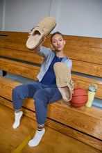 Load image into Gallery viewer, Boston Shearling Taupe Suede