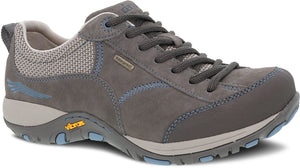 Paisley Grey Suede