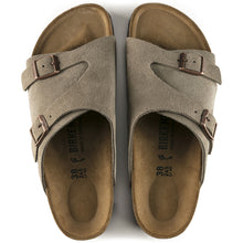 Load image into Gallery viewer, Zurich Men&#39;s Taupe Suede