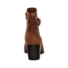 Load image into Gallery viewer, Rebecca Cognac Heel Boot