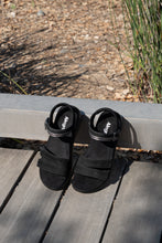 Load image into Gallery viewer, Blinda Black Sandal
