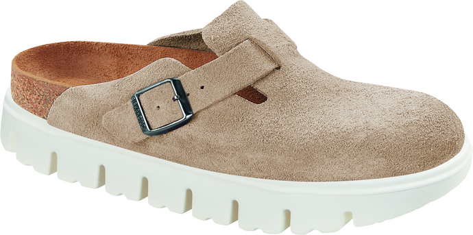 Boston Chunky Warm Sand Suede Leather