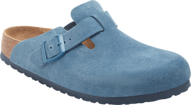 Boston Soft Footbed Elemental Blue Suede Leather