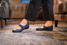 Load image into Gallery viewer, Collette Navy Burnished