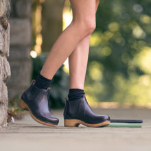 Load image into Gallery viewer, Becka Black Leather