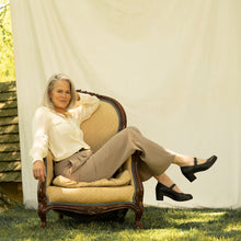 Load image into Gallery viewer, Marybeth Black Leather Mary Jane