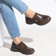 Load image into Gallery viewer, Janna Dark Chocolate Loafer