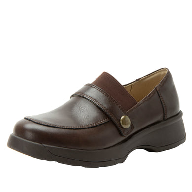 Janna Dark Chocolate Loafer