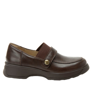 Janna Dark Chocolate Loafer