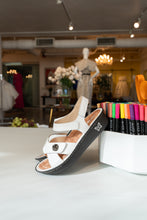 Load image into Gallery viewer, Kelsi Fondly White Sandal