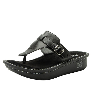 Kennedi Twinkle Black Sandal