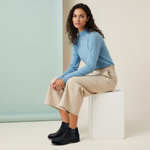 Load image into Gallery viewer, Kaylee Black Chelsea Boot