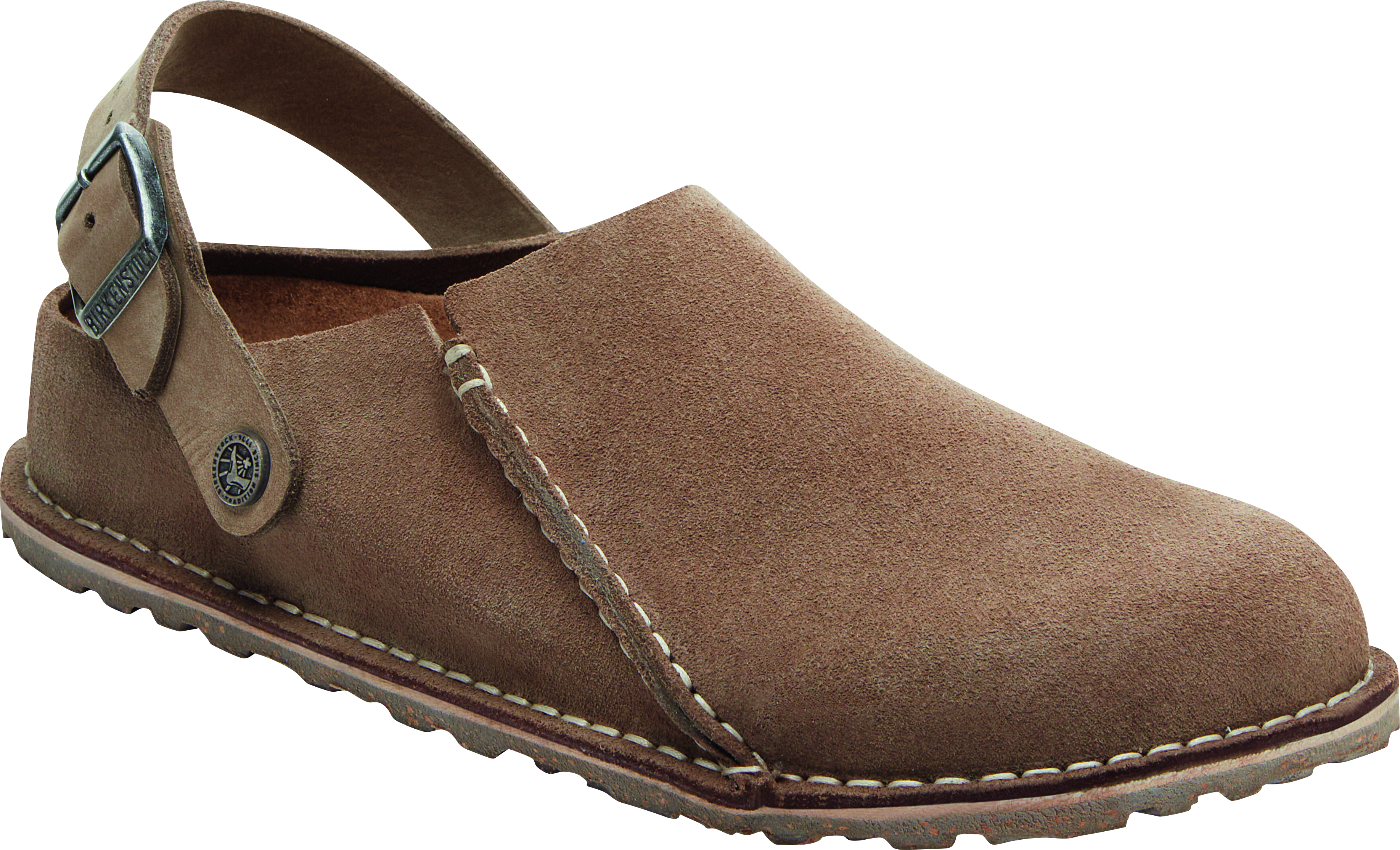 靴 BIRKENSTOCK Lutry Premium Suede 42 Lutry Premium Suede Suede Leather Gray Taupe | BIRKENSTOCK