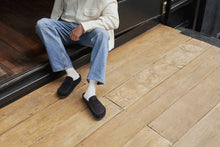 Load image into Gallery viewer, Naples Wrapped Black Suede Leather