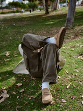 Load image into Gallery viewer, Naples Wrapped Men's Taupe Suede Leather