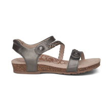 Load image into Gallery viewer, Jillian Gunmetal Sandal