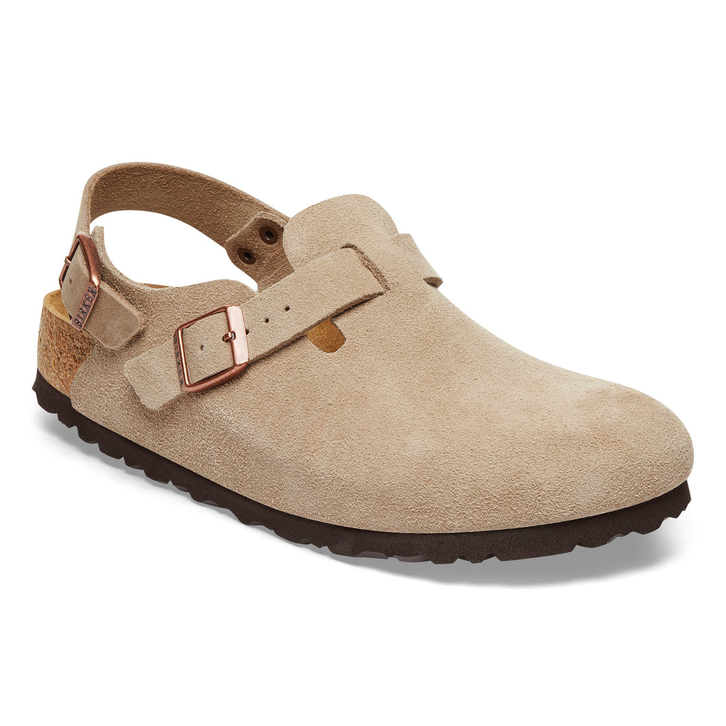 Tokio Women's Taupe Suede