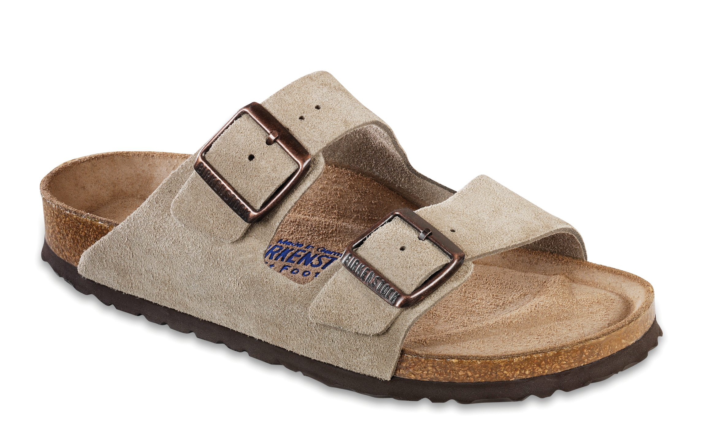 Arizona Soft Footbed Taupe Suede – ValU Shoe display picture 2