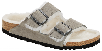 Arizona Shearling Stone Coin Suede Leather