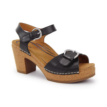 Load image into Gallery viewer, TORY BLACK SANDAL