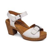 Load image into Gallery viewer, TORY WHITE SANDAL