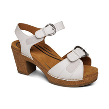 Load image into Gallery viewer, TORY WHITE SANDAL