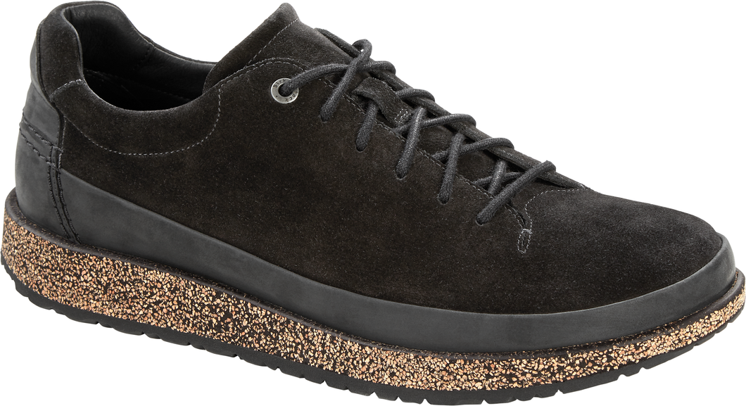 Honnef Low Black Suede