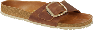 Madrid Big Buckle Cognac Oiled