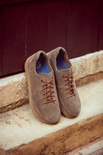 Load image into Gallery viewer, Honnef Light Men&#39;s Grey Taupe Suede Leather