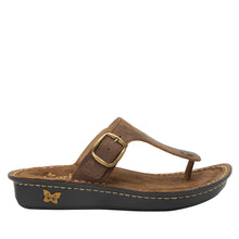 Load image into Gallery viewer, VELLA OILED BROWN SANDAL
