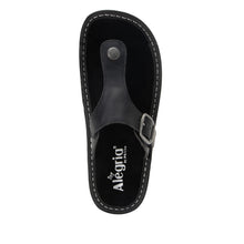 Load image into Gallery viewer, VELLA OILED BLACK SANDAL